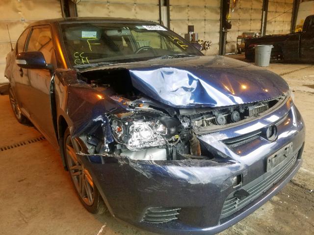 JTKJF5C74D3052642 - 2013 TOYOTA SCION TC ლურჯი ფოტო 1