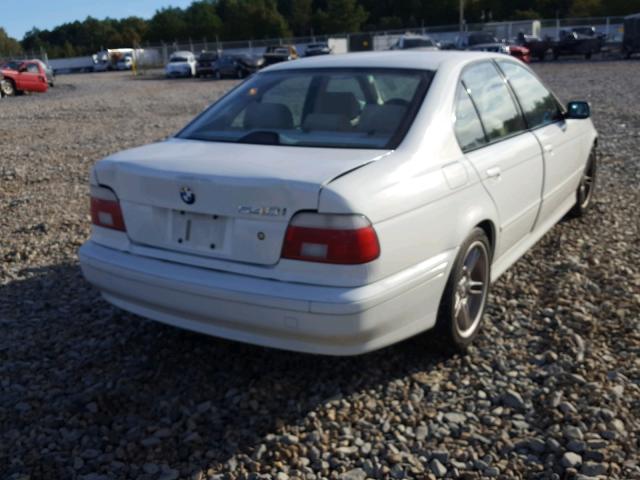 WBADN63461GM72701 - 2001 BMW 540 I AUTO WHITE photo 4