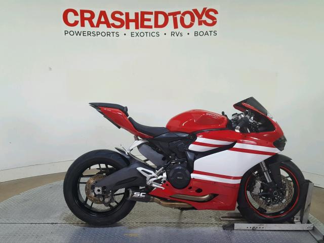 ZDM14BUW7EB015842 - 2014 DUCATI SUPERBIKE RED photo 1