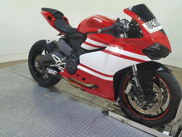 ZDM14BUW7EB015842 - 2014 DUCATI SUPERBIKE RED photo 2