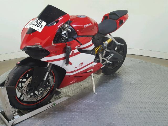 ZDM14BUW7EB015842 - 2014 DUCATI SUPERBIKE RED photo 4