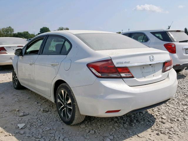 19XFB2F95DE017721 - 2013 HONDA CIVIC EXL 白色 照片 3