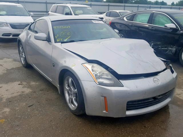 JN1AZ34E24T063397 - 2004 NISSAN 350Z COUPE SILVER photo 1