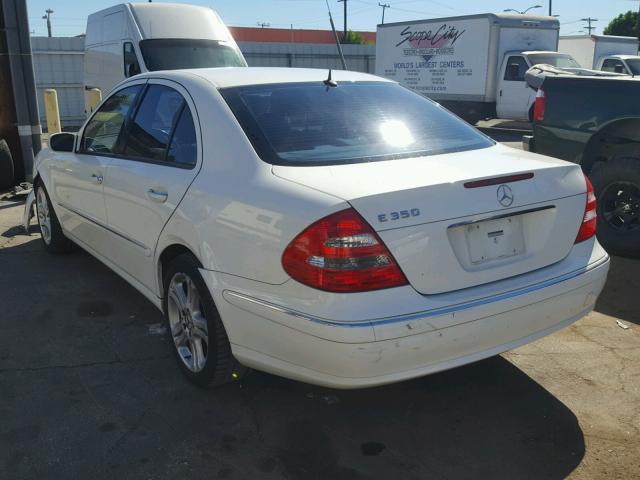 WDBUF56J16A981406 - 2006 MERCEDES-BENZ E 350 WHITE photo 3