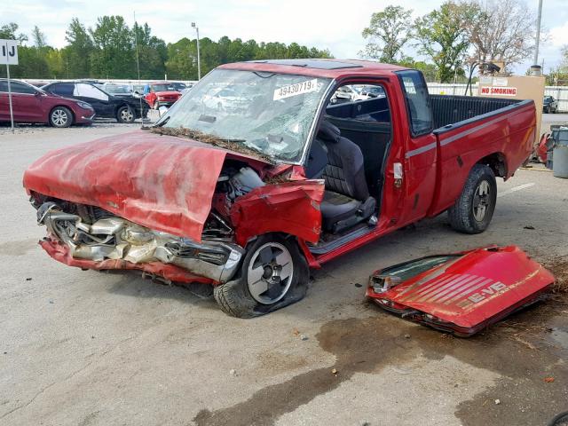 1N6HD16S8RC320438 - 1994 NISSAN TRUCK KING RED photo 2