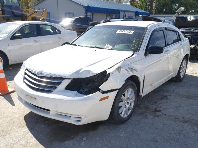 1C3CC4FB3AN123790 - 2010 CHRYSLER SEBRING TO WHITE photo 2