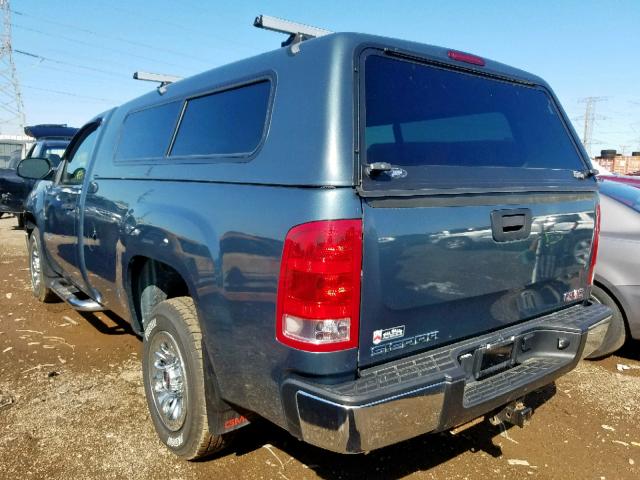 1GTEC14C98Z152504 - 2008 GMC SIERRA C15 GREEN photo 3