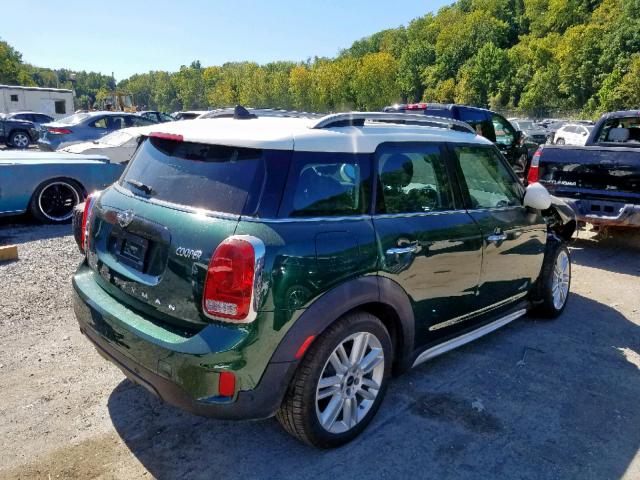 WMZYV5C39H3B75710 - 2017 MINI COOPER COU GREEN photo 4