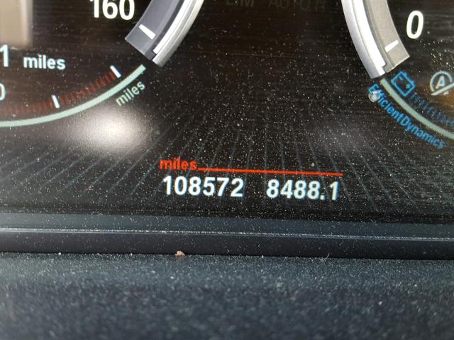 WBAYE8C54DD133916 - 2013 BMW 750LI WHITE photo 8