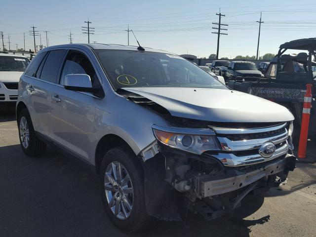 2FMDK4KC3BBA50284 - 2011 FORD EDGE LIMIT SILVER photo 1