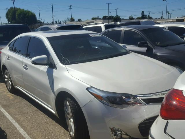 4T1BK1EB9EU106364 - 2014 TOYOTA AVALON BAS WHITE photo 1
