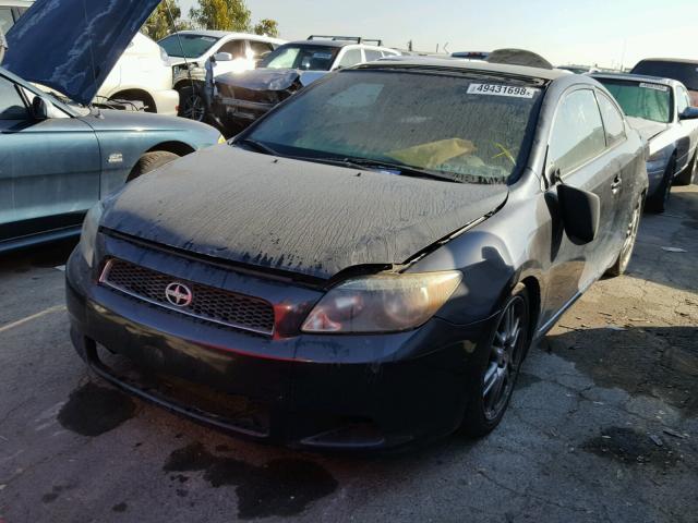 JTKDE177660082135 - 2006 TOYOTA SCION TC გრაფიტი ფოტო 2