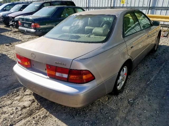 JT8BF22G8V0025988 - 1997 LEXUS ES 300 BEIGE photo 4