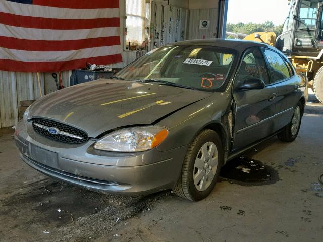 1FAFP52U72A191700 - 2002 FORD TAURUS LX GRAY photo 2