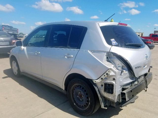 3N1BC13E59L481315 - 2009 NISSAN VERSA S SILVER photo 3