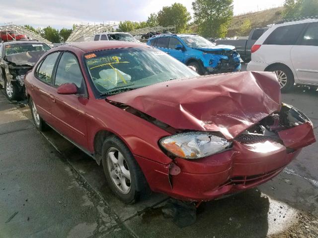 1FAFP55U61A281298 - 2001 FORD TAURUS SES RED photo 1