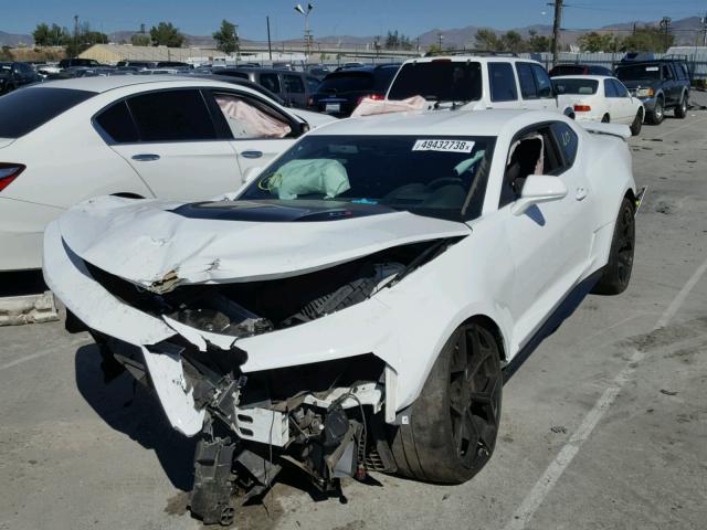 1G1FK1R6XJ0123929 - 2018 CHEVROLET CAMARO ZL1 白色 照片 2
