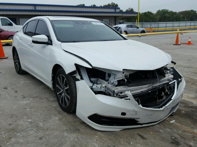 19UUB2F55FA020355 - 2015 ACURA TLX TECH თეთრი ფოტო 1