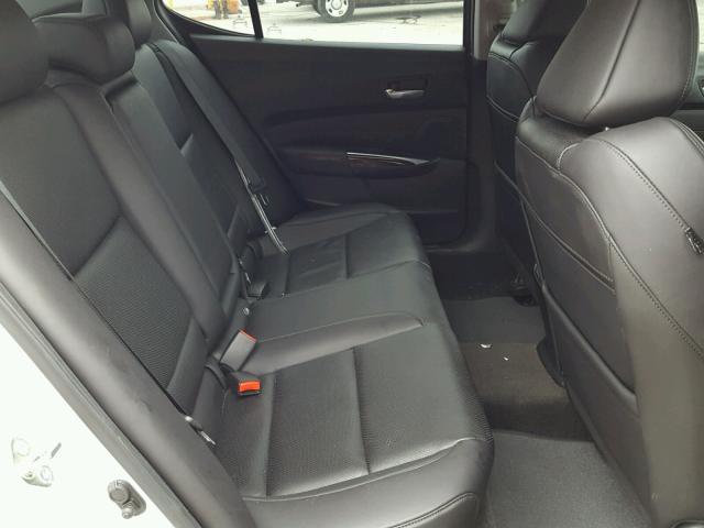 19UUB2F55FA020355 - 2015 ACURA TLX TECH თეთრი ფოტო 6