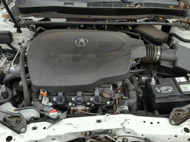 19UUB2F55FA020355 - 2015 ACURA TLX TECH თეთრი ფოტო 7