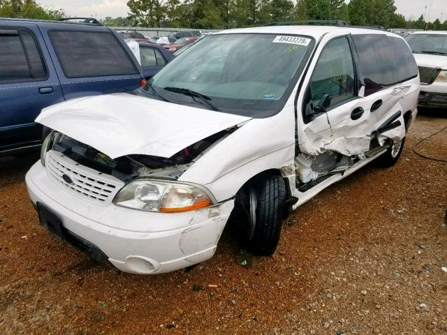 2FMZA51453BB00399 - 2003 FORD WINDSTAR L WHITE photo 2