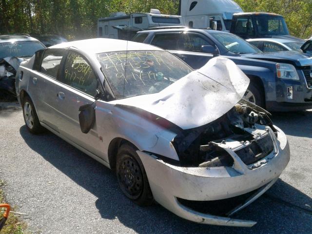 1G8AJ58F37Z112184 - 2007 SATURN ION LEVEL SILVER photo 1