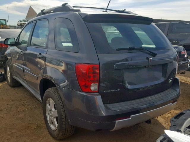 2CKDL73F776108613 - 2007 PONTIAC TORRENT GRAY photo 3