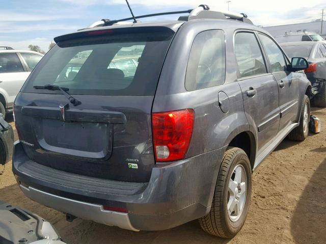 2CKDL73F776108613 - 2007 PONTIAC TORRENT GRAY photo 4