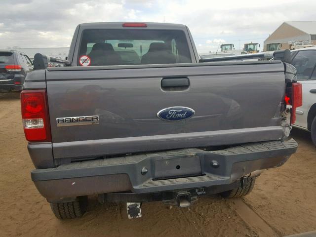 1FTZR45E66PA04160 - 2006 FORD RANGER SUP GRAY photo 6