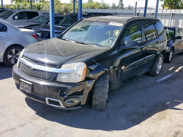 2CNDL937186340715 - 2008 CHEVROLET EQUINOX SP BLACK photo 2