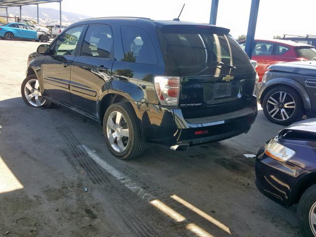 2CNDL937186340715 - 2008 CHEVROLET EQUINOX SP BLACK photo 3