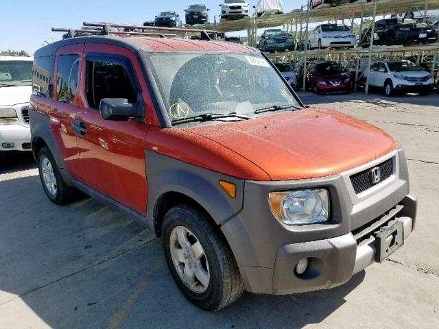 5J6YH28553L047447 - 2003 HONDA ELEMENT EX ORANGE photo 1