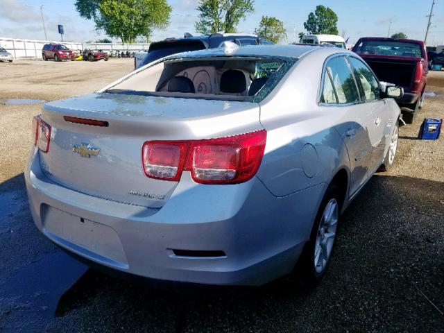 1G11C5SL5FU152124 - 2015 CHEVROLET MALIBU 1LT 银色 照片 4