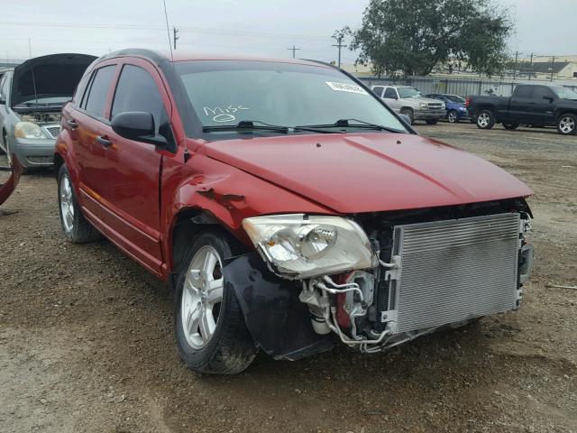 1B3JB48B97D503543 - 2007 DODGE CALIBER SX RED photo 1