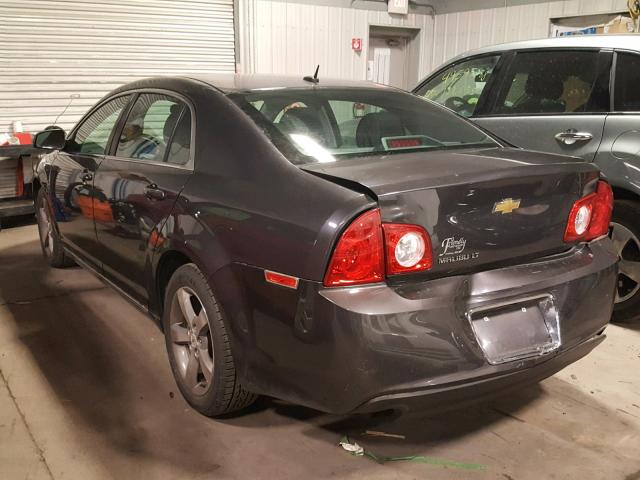 1G1ZC5E1XBF269273 - 2011 CHEVROLET MALIBU 1LT GRAY photo 3