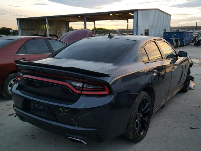 2C3CDXHG7JH224279 - 2018 DODGE CHARGER SX BLACK photo 4