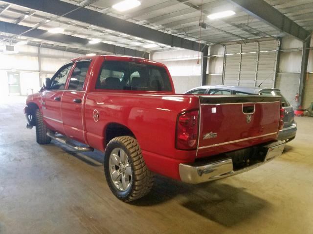 1D7HA18228J143894 - 2008 DODGE RAM 1500 S RED photo 3