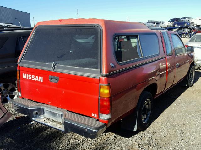 1N6SD16S0RC332086 - 1994 NISSAN TRUCK KING RED photo 4