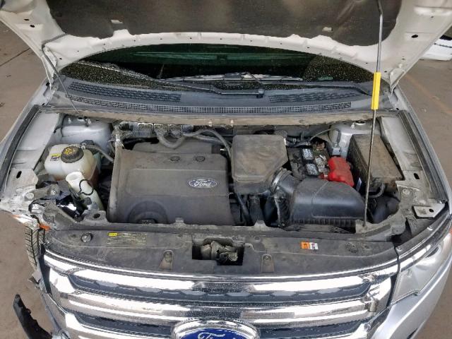 2FMDK3GC7CBA63463 - 2012 FORD EDGE SE SILVER photo 7