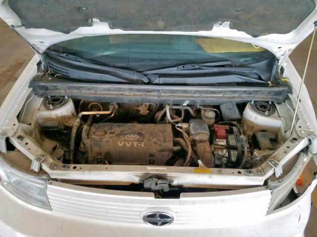 JTLKT324254002273 - 2005 TOYOTA SCION XB თეთრი ფოტო 7