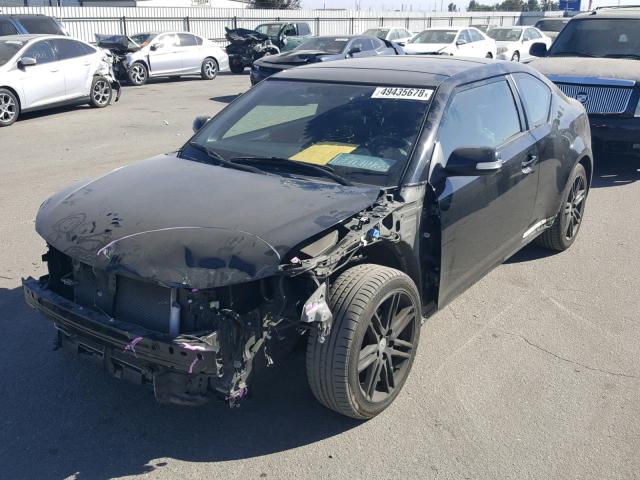 JTKJF5C79C3024608 - 2012 TOYOTA SCION TC 黑色 照片 2