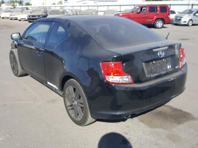 JTKJF5C79C3024608 - 2012 TOYOTA SCION TC 黑色 照片 3