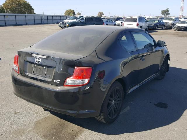 JTKJF5C79C3024608 - 2012 TOYOTA SCION TC 黑色 照片 4