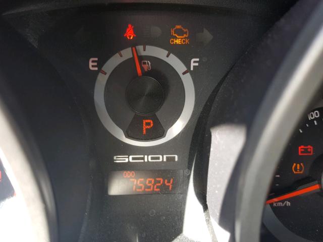 JTKJF5C79C3024608 - 2012 TOYOTA SCION TC 黑色 照片 8