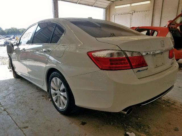 1HGCR3F83EA037130 - 2014 HONDA ACCORD EXL WHITE photo 3