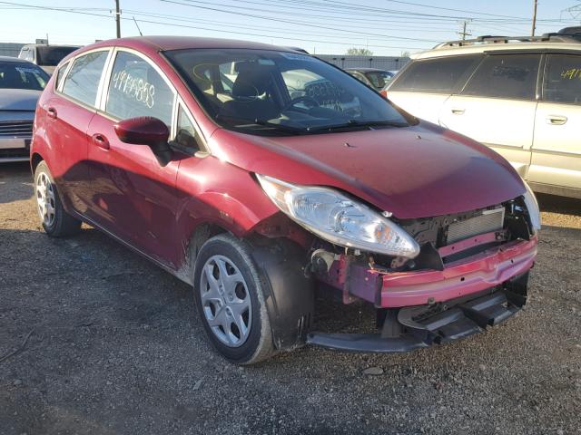 3FADP4EJ4BM171281 - 2011 FORD FIESTA SE MAROON photo 1