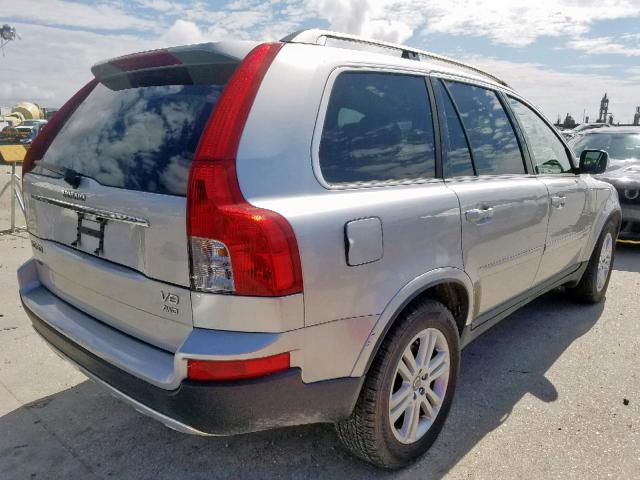 YV4CZ852071368417 - 2007 VOLVO XC90 V8 SILVER photo 4