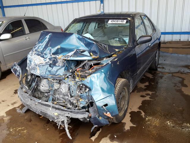 1N4BU31D3VC133668 - 1997 NISSAN ALTIMA XE GREEN photo 2