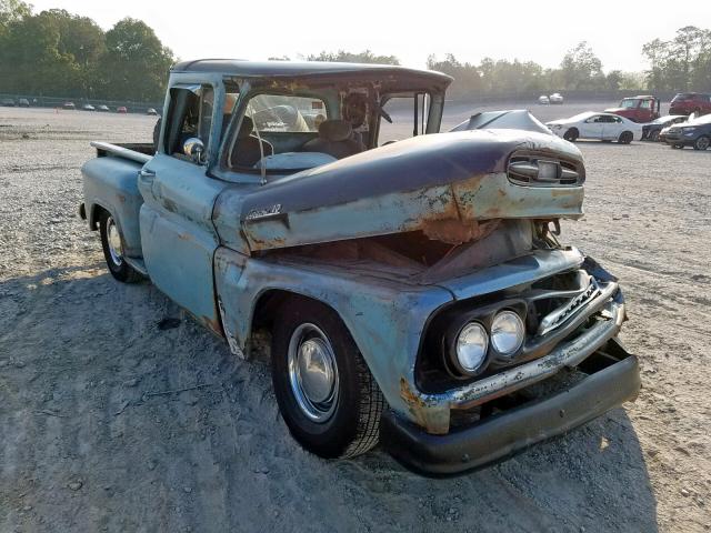 1C144N110385 - 1961 CHEVROLET APACHE BLUE photo 1