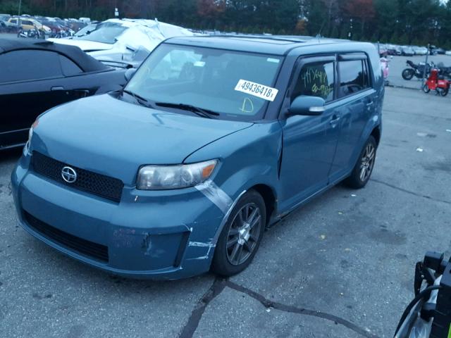 JTLKE50E881006660 - 2008 TOYOTA SCION XB Көк фото 2
